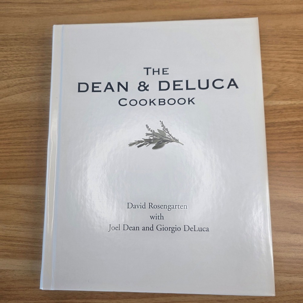 Dean & DeLuca Cookbook Signed by Joel Dean & Giorgio DeLuca 1st Edition HC - Picture 8 of 11